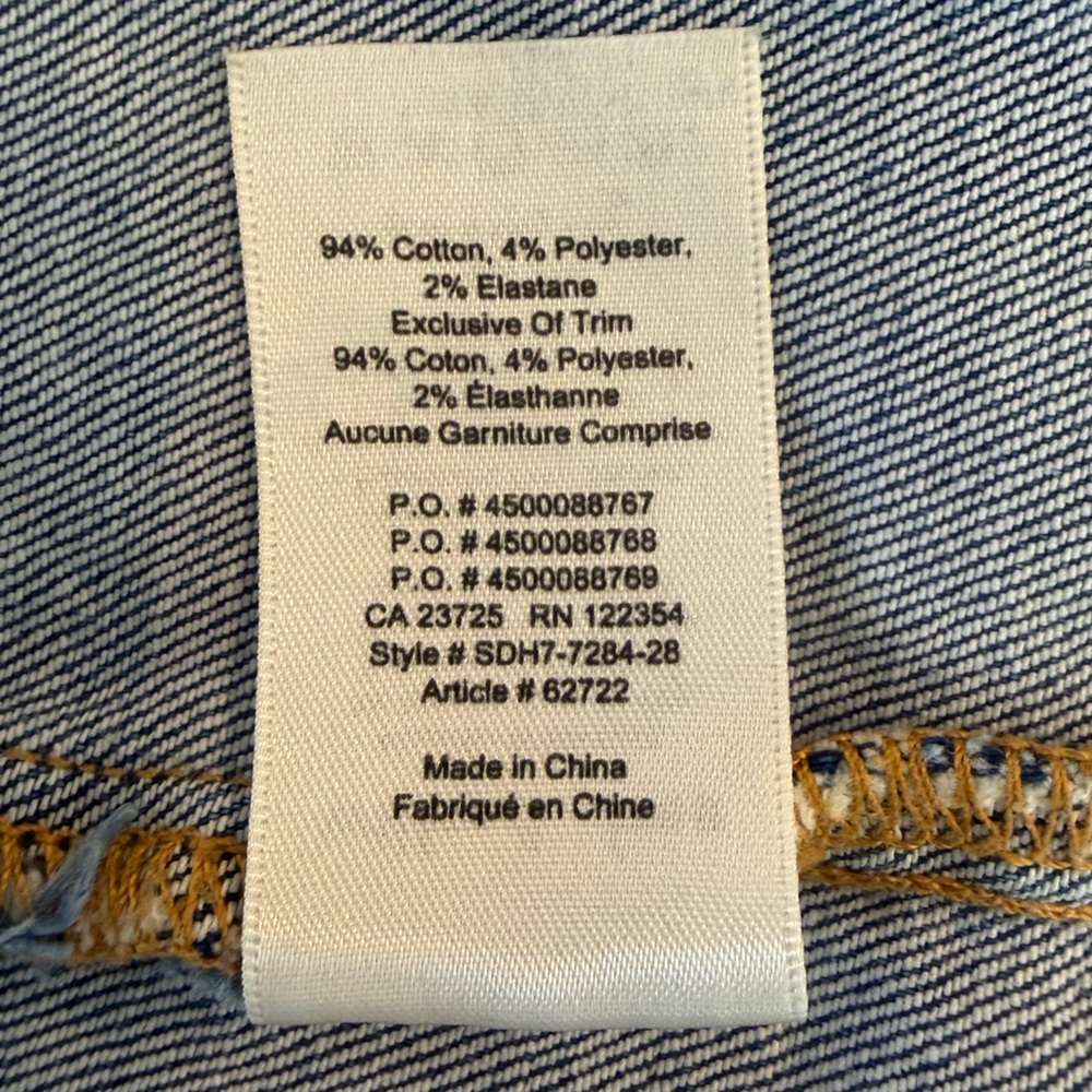 Aritzia Wilfred Free Vintage Light Blue ‘Tanit’ Raw Hem Denim Mini Skirt - Picture 11 of 12